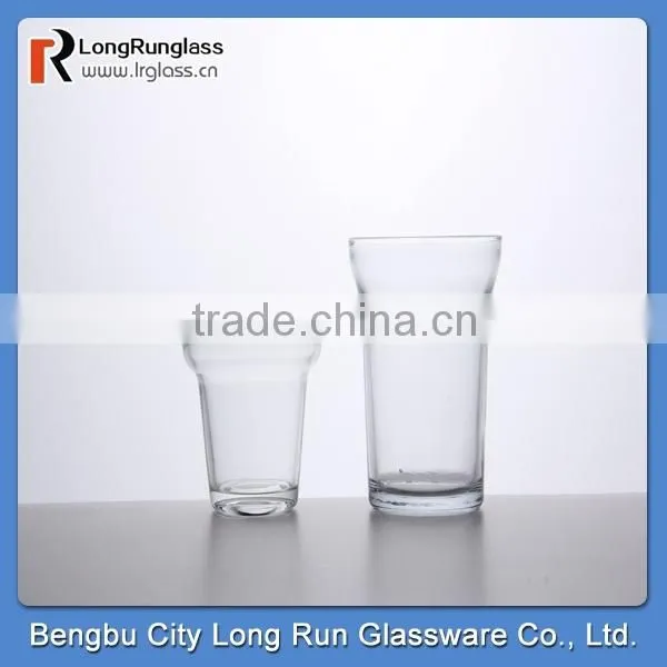 LongRun 118ml Anhui Bengbu glass factory custom tempered glass candle glass container