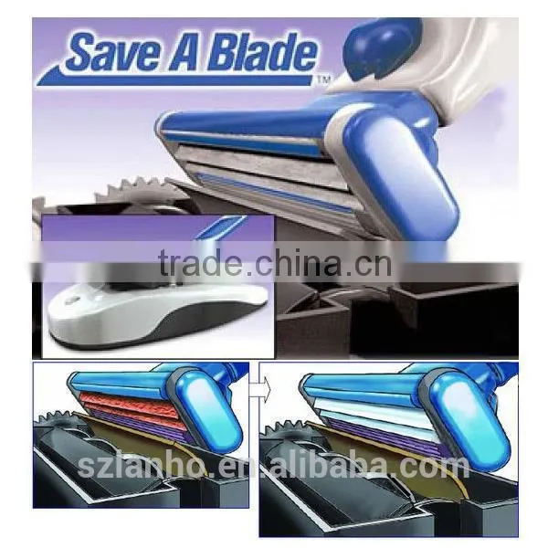 2015 New hot Save A Blade Electric Automatic Sharpen Tool Razor Blade Hair Shaver Sharpener