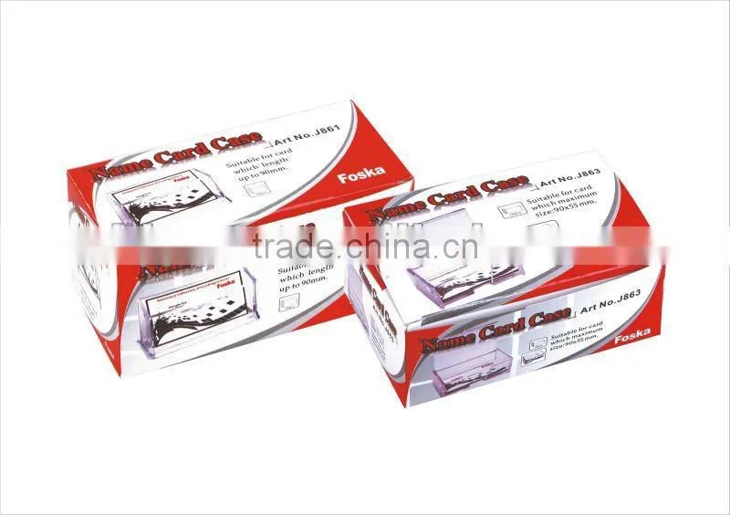 Wholesal Plastic Name Card Case with good quality