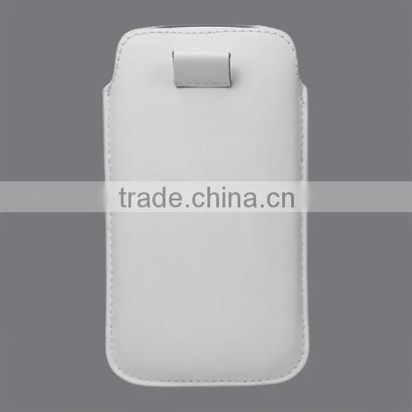 Pull Tab Leather Pouch Case for Apple iPhone 6