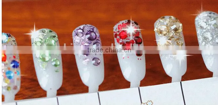 2014 wholesale korean hot fix nail stone,hot fix stone