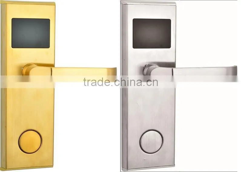 Intelligent stainless safe card hotel locks