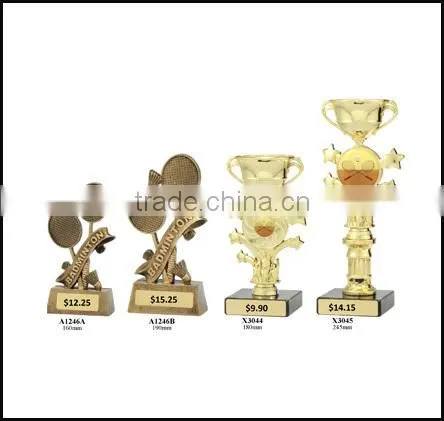 2015 resin customized trophy cup trophy