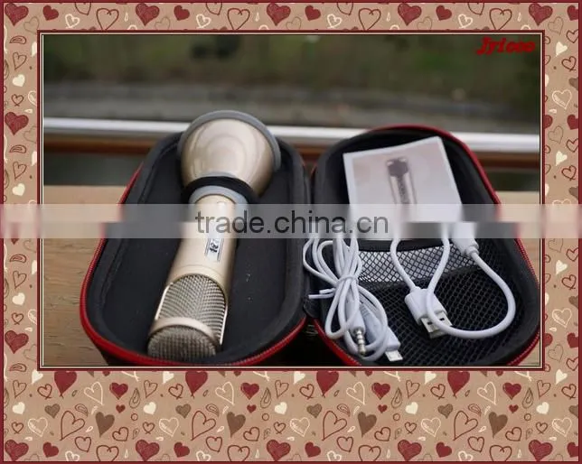 Bluetooth speaker Portable Wireless Karaoke Microphone Handheld Condenser Microphone with Speaker