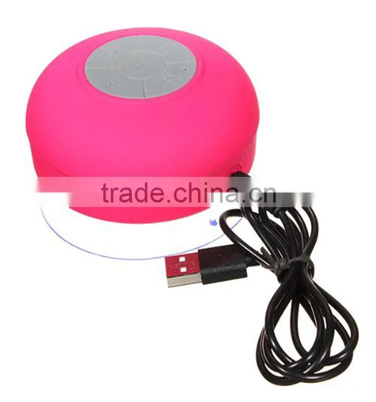 Wireless Waterproof Bluetooth Speaker with Led Light BTS-06 mini bluetooth speaker