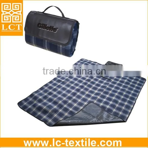 supply Vibrant design waterproof picnic rug with custom imprinted on front Patchwork(LCTM0027)