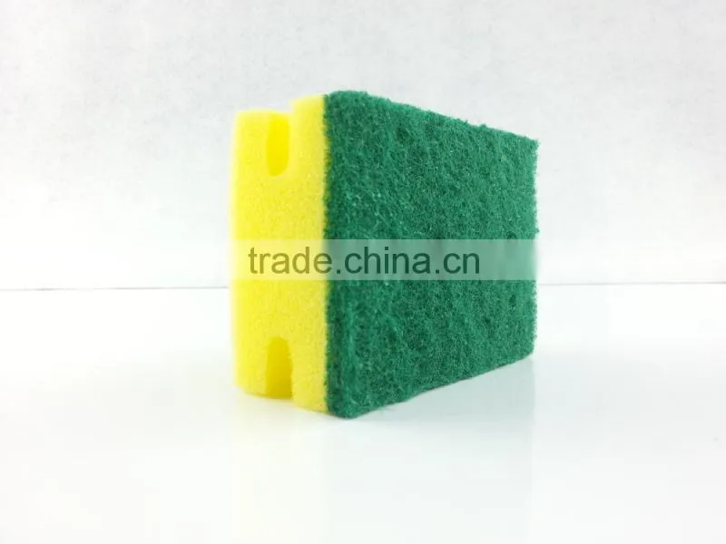 sponge foam with scouring pad