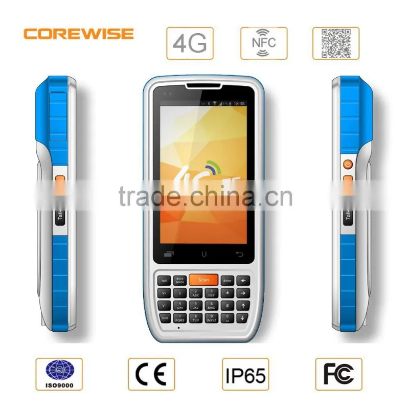 Android Handheld Tablet PC 1D 2D Mini Barcode Scanner with NFC and Bluetooth WIFI GPS