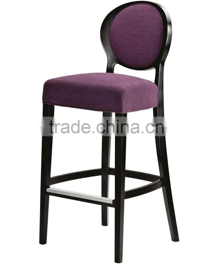 China modern furniture export solid wood bar stool bar chair