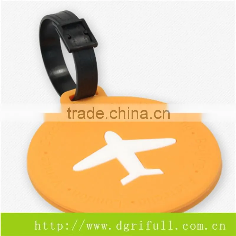 Cute Cartoon silicone/pvc luggage tag