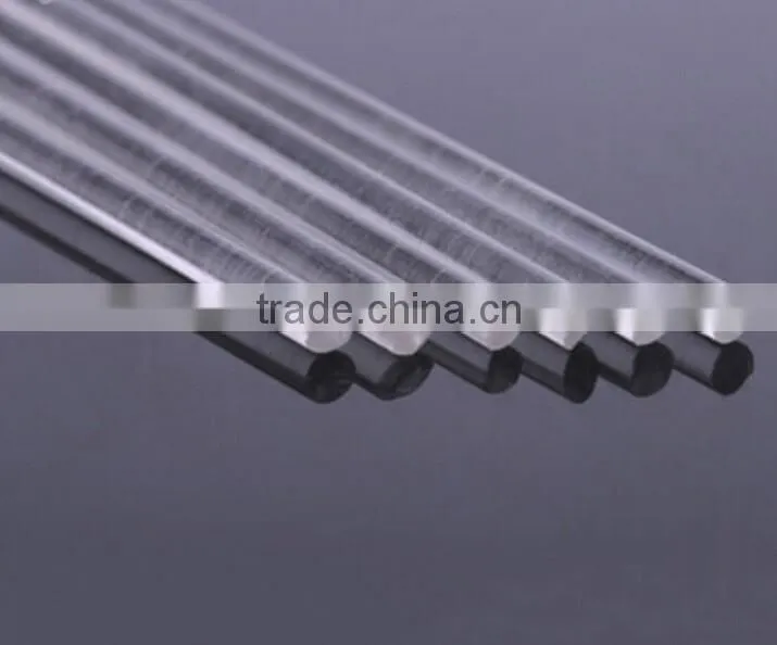 Transparent plexiglass rods building model material GB05 2* 250MM