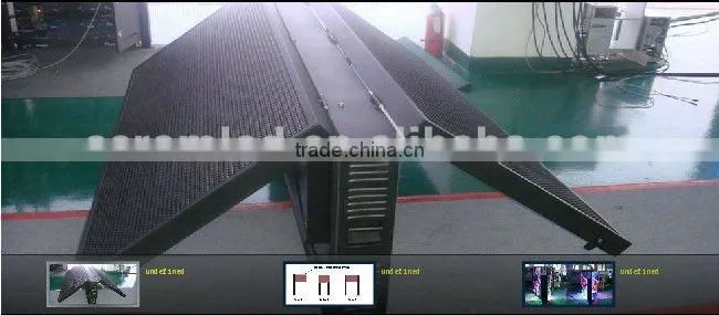 PH10 two face led scrolling program display billboard, double sided outdoor scrolling led sign