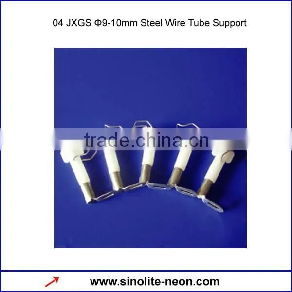 Steel & Plastic Neon Tube Support