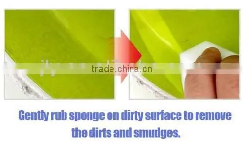 Compressed Magic Nano Sponge with Scouring Pad
