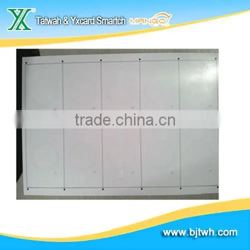 125khz/13.65mhz/uhf customized rfid inlay