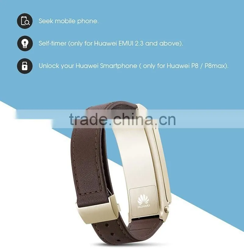Original Huawei TalkBand B2 Bluetooth Smart Bracelet Fitness Wearable Sports Compatible smart Mobile Phone Device Wristbands