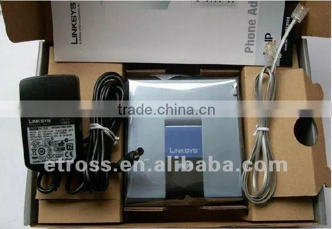new and hot VOIP Adapter Linksys SPA2102 With 2 FXS Phone ports