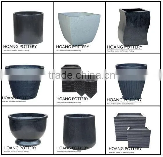 White Terrazzo Planters / Pots Wholesale