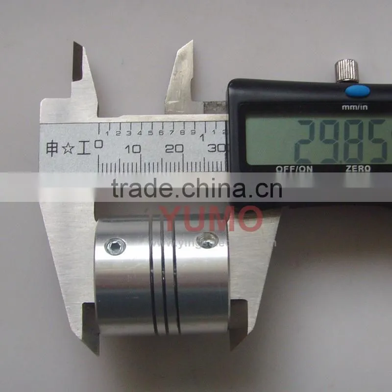 YUMO DR 5X5 D30L28.5 flexible coupling spring coupling for encoder