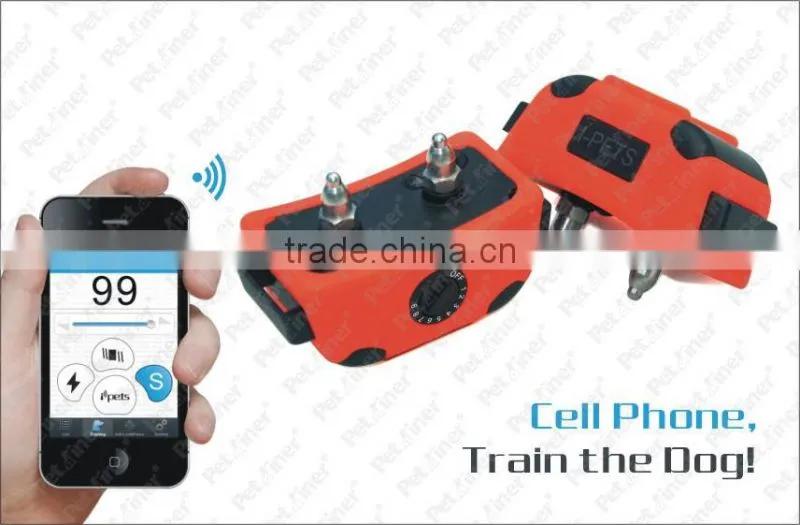 Electric Dog Control Training Shock + Vibration Collar Trainer Control by Bluetooth