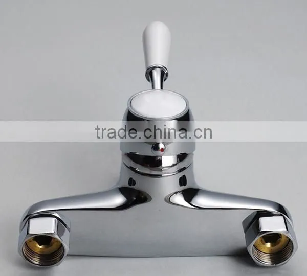 wall mounted shower faucet, copper body water faucet, single lever shower tap/mixer