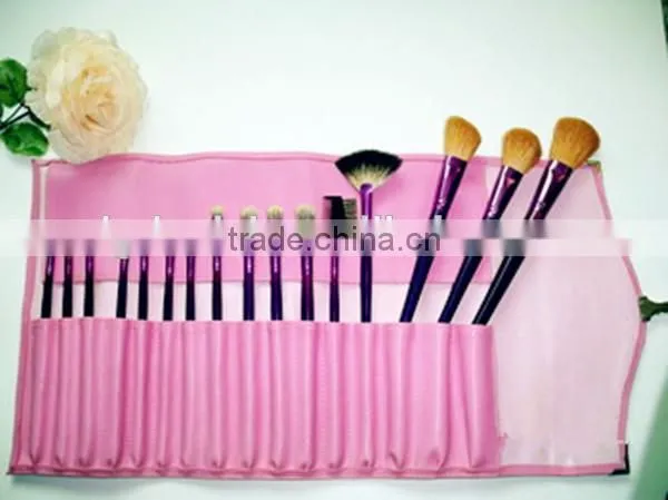 16pcs Nylon hair Professional brushes makeup, Makeup brush set,cosmetic brush set
