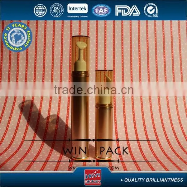 Top grade most popular airless pump as cosmetic bottle