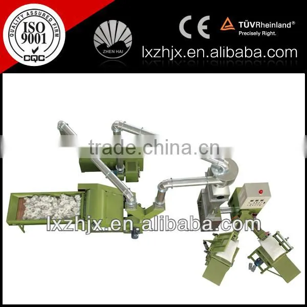 Certified ZXJ-380+HFM-2000 high quality high efficiency Automatic pillow Filling Machine