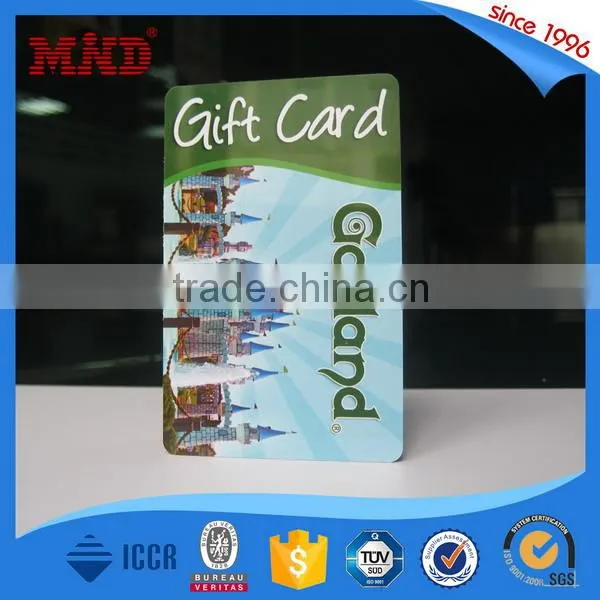 MDP279 CMYK Printable Barcode Gift Cards Supplier