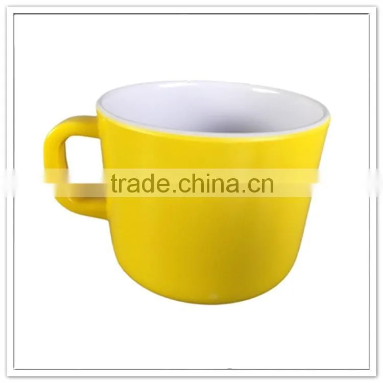 Two tone AAA 10oz china good price cup with SGS certificated