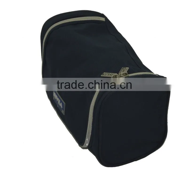 Hanging foldable cosmetic travel wash bag for men and women