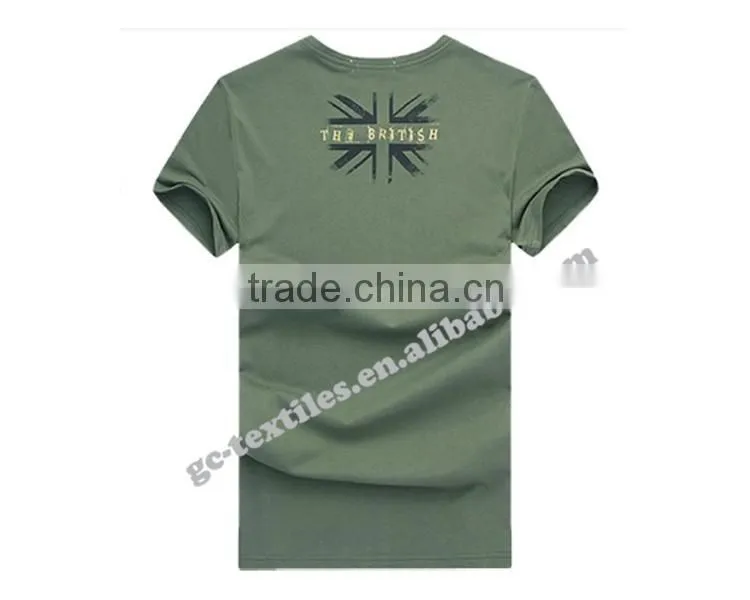 Custom Printed Men's Short Sleeve T-shirts