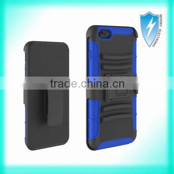 Latest Multifunctional Combo Kickstand Case with id card holder for iPhone 6