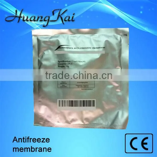 Antifreeze membrane for freezing lipofreeze machine