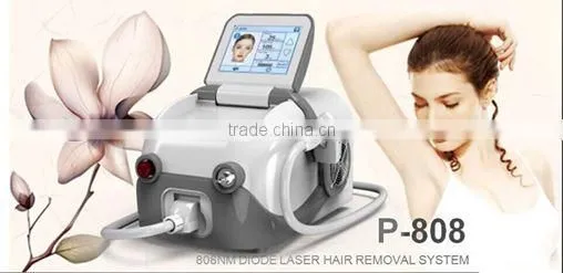 Big power/Big spot size/10 bars/ professional portable 808nm Diode Laser hair removal machines