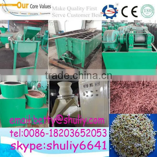 Bio organic fertilizer granulator machines for sale/Roller fertilizer granulator machine