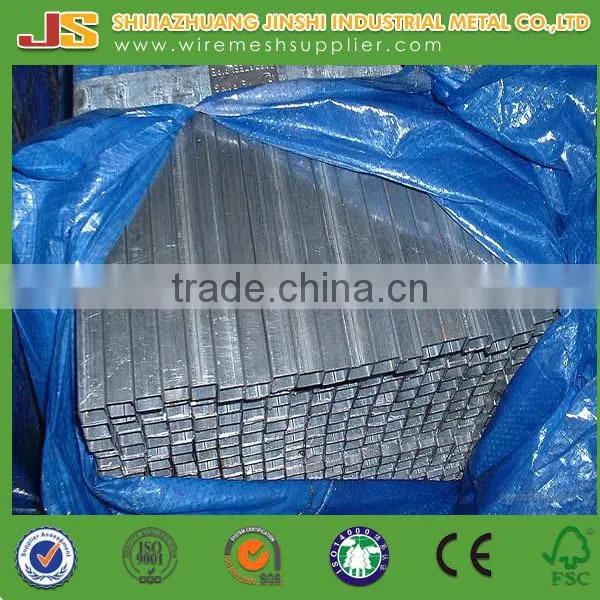 60 x 80 Galvanized Gas Pipeline Rectangle Seamless Steel Tubes