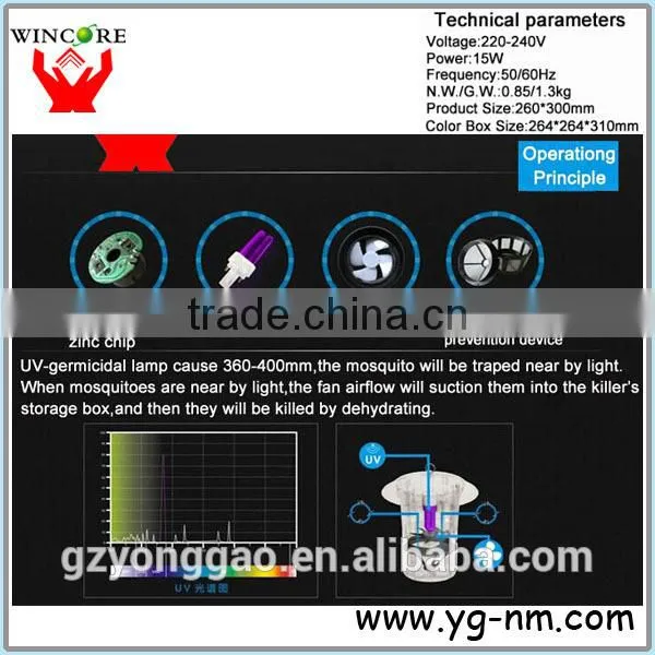 Electric UV lamp Mosquito killer for pig house,UV lamp insect killer