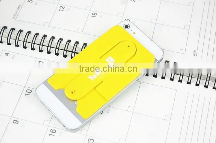 Mobile Phone Card Pocket silicone card holder