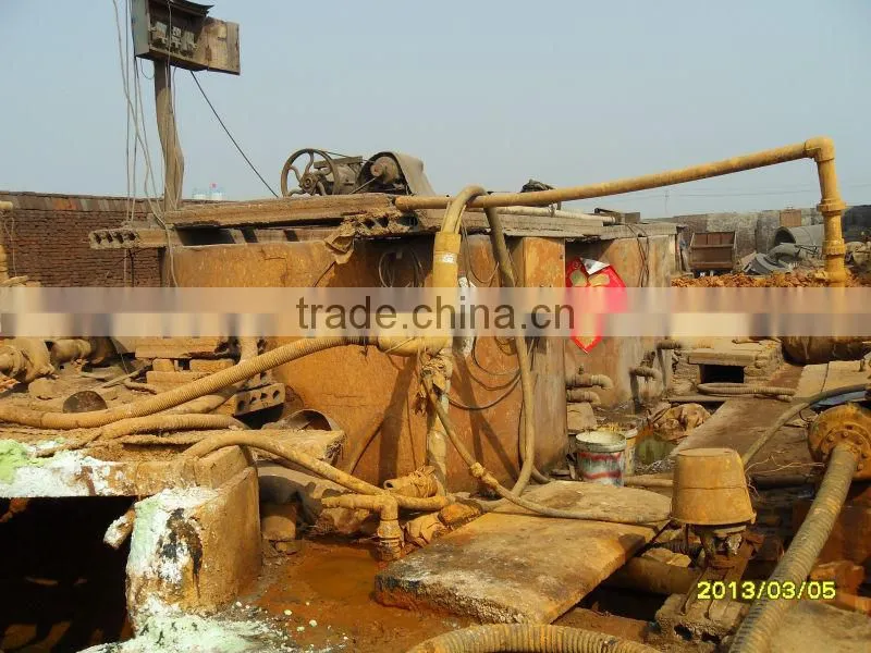 Biogas desulfurization used in iron oxide desulfurizer
