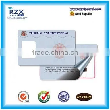 13.56mhz rfid smart nfc plastic card for access control system