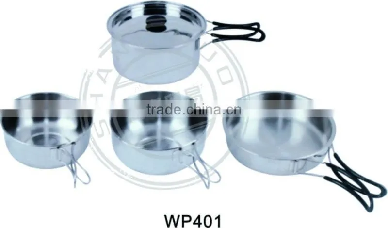 electric camping Cooking pot and fry pan and bowl