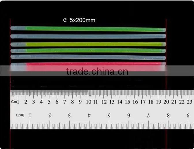5x200mm DIY Multifunctional Glow Stick Toys(CE, EN71, ASTM F963, BV)