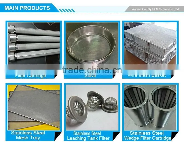 Industrial Stainless Steel Filter Disc Wire Mesh