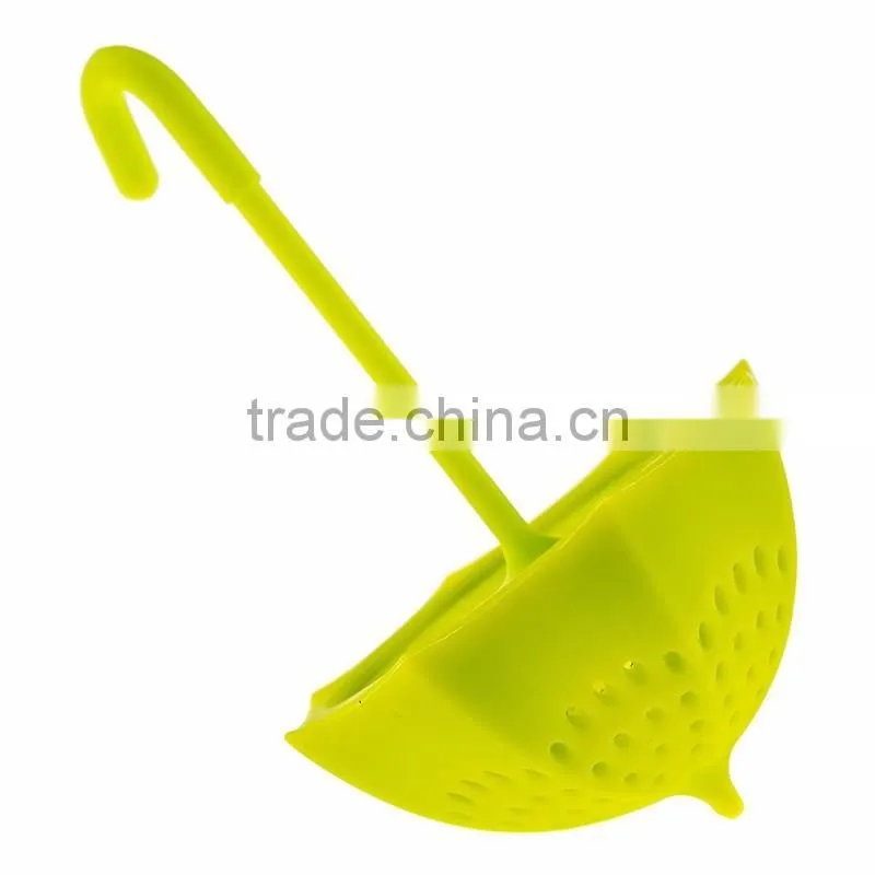 Reuseable Silicone Tea Bags strawberry orange Umbrella owl tea bags