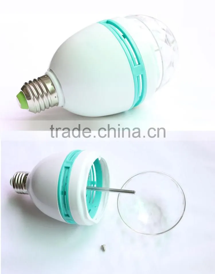 Mini Roating E27 Led Light Bulb