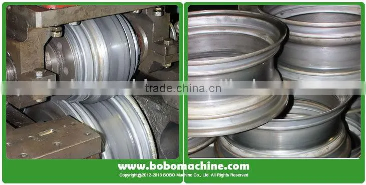 Agricultural wheel rim production line