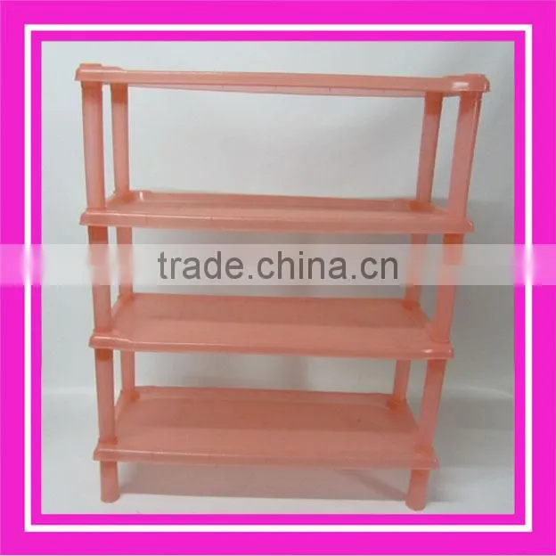 plastic storage rack on hot sale / plastic folding rack