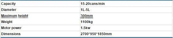 Automatic Tin Can Seamer / Rectangular Can Seamer