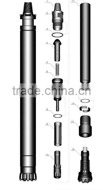 hole pipe/Drill Stem/Pipe Used On Drilling Rig /DTH drill rods for sale